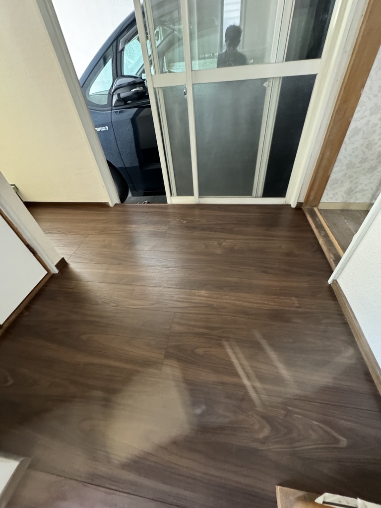 施工後：框交換後