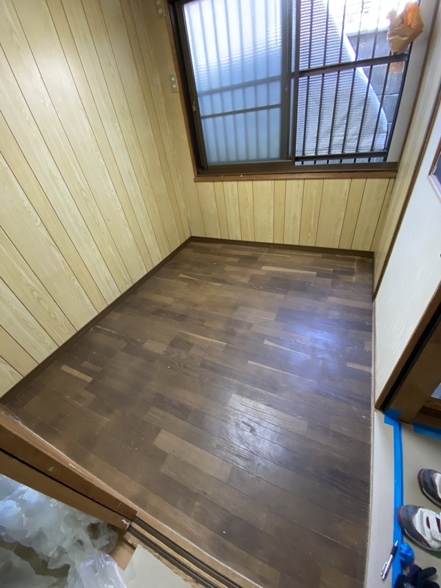 施工前：既存フローリング